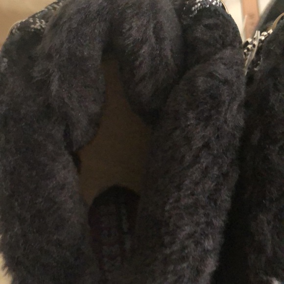 Skechers Street Black boots womens 10 new - Picture 6 of 9